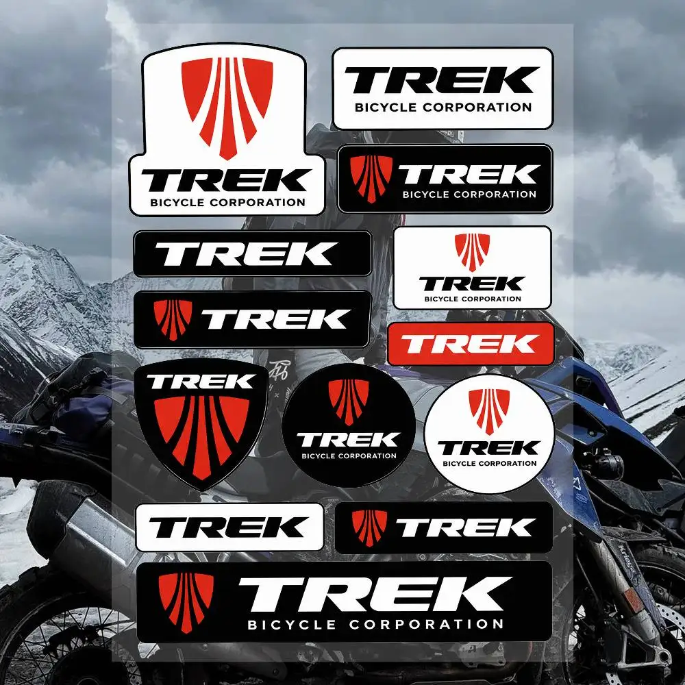 A-trek-k Racing Motorcycle Stickers Set Waterproof Vinyl Decals For Helmet Motorcycle Car Laptop Skateboard Luggage