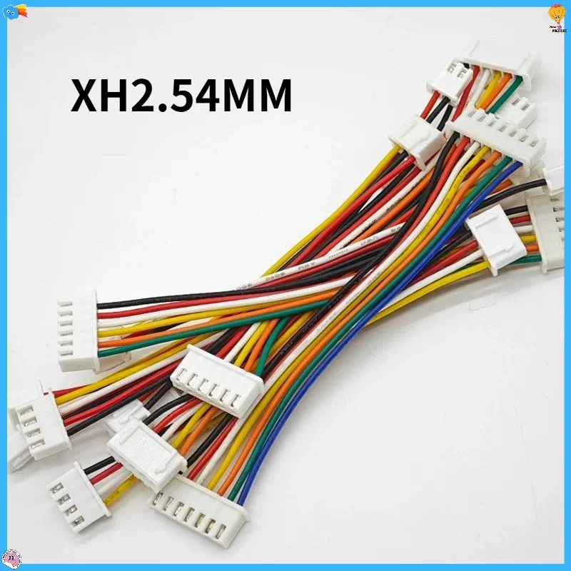 10PCS  XH2.54mm Pitch Single-head and Double-head Co-directional and Double-head Reverse Terminal Wire Connectors Colored Wires