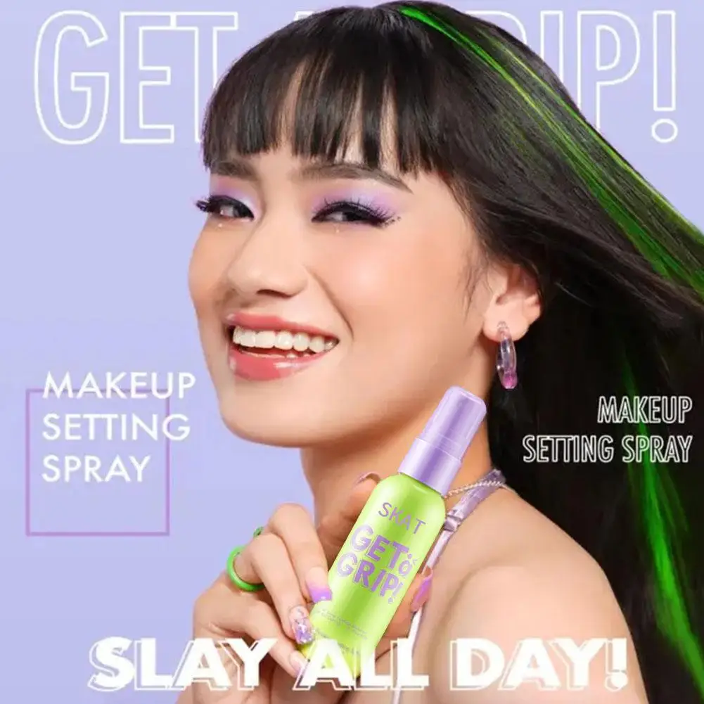 Face Primer Foundation Base Fixer, Spray de maquiagem impermeável, Long Make, Hydrate Fix, duradouro, 60ml