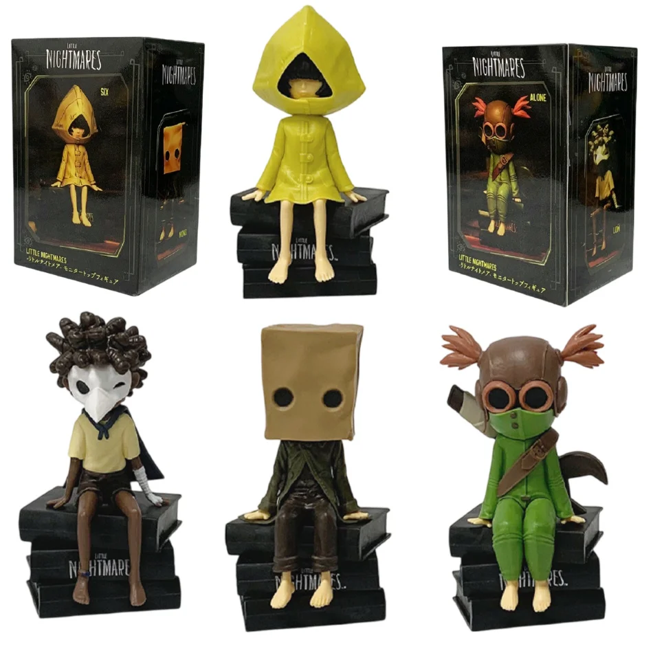 

Коллекционная аниме-фигурка Little Nightmares Game GK: Моно, Шесть, Экшн-модель, статуэтка, настольное украшение, игрушка, подарок