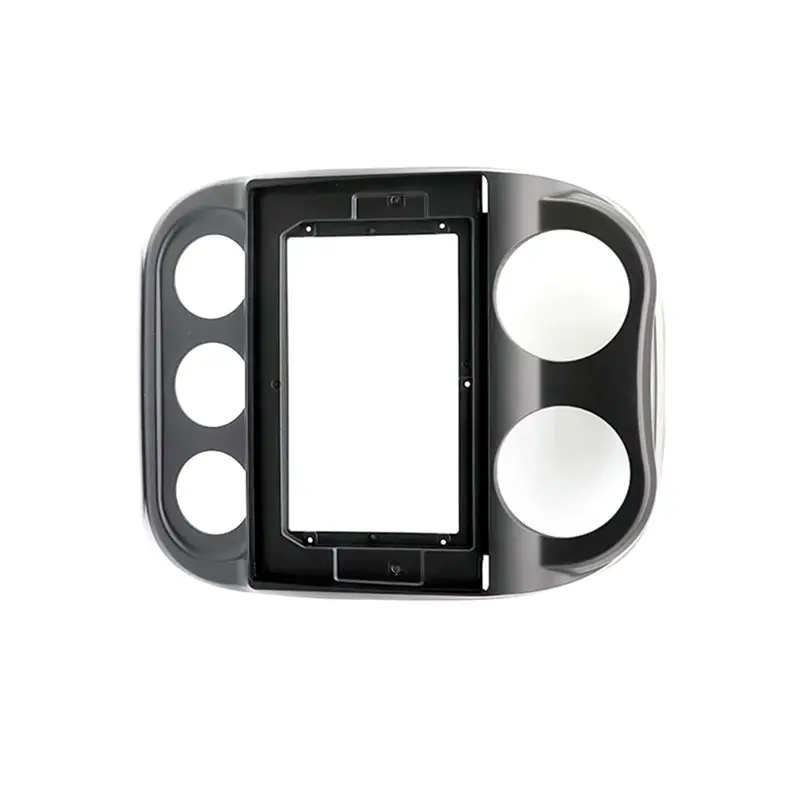 Car Radio Frame Fascia 2 Din 10.1Inch For Jeep Compass Grand Cherokee 2010-2016 Dash Installation Facia Bezel Adapter Plate