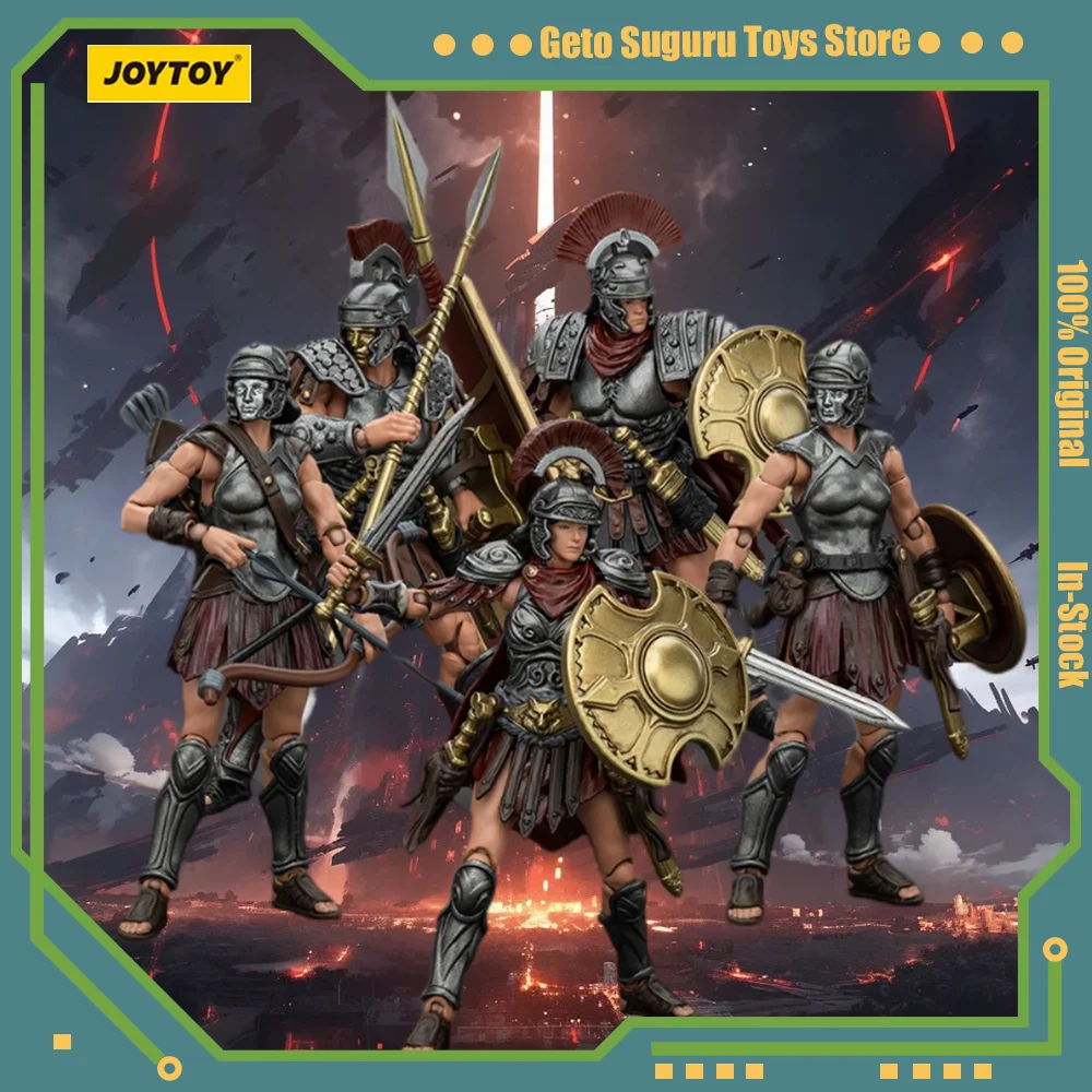 [In-Stock] JOYTOY 1/18 Action Figrue Roman Republic LegionX Legionary Anime Figurine Set of 5 Figures Collection Model Toys Gift