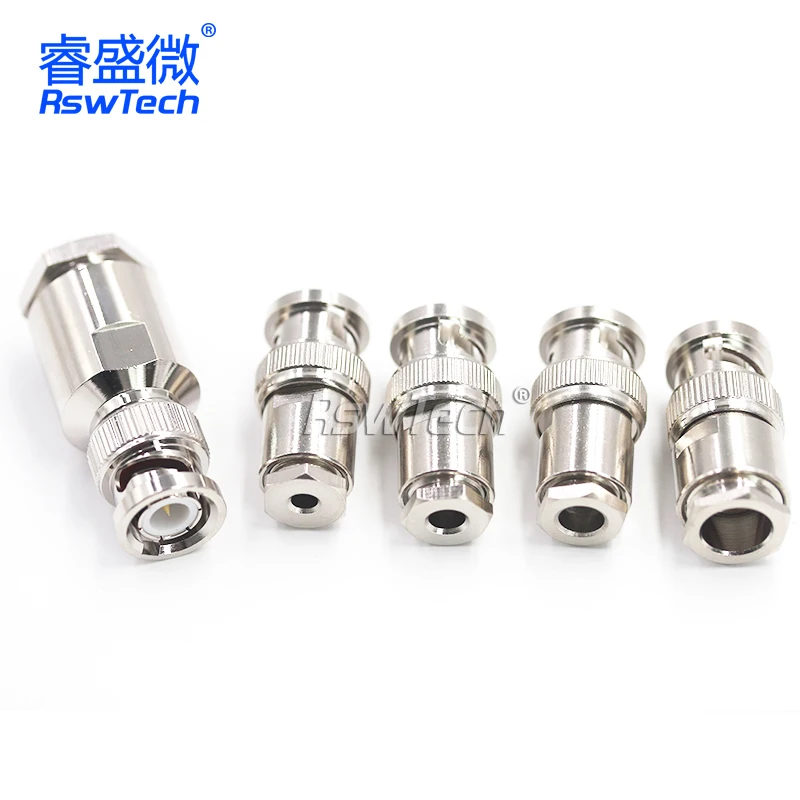 BNC-J-1.5-2-3-5-7 mounting terminal block BNC/Q9 male five-piece set all-copper feeder RF head