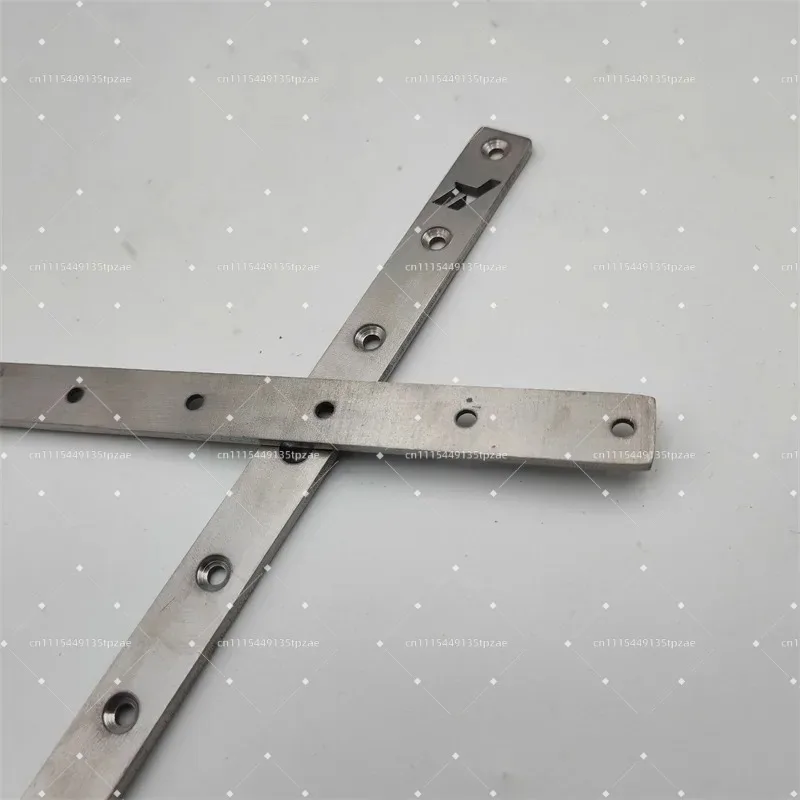 2pcs 200mm Titanium Alloy Extrusion Backers, 1515 Profile Reinforcement Plates for 3D Printer