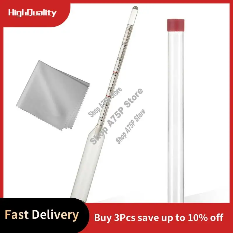 Maple Syrup Hydrometer Test Cup Kit Maple Syrup Density Kit Stainless Steel Maple Syrup Kit-Hot