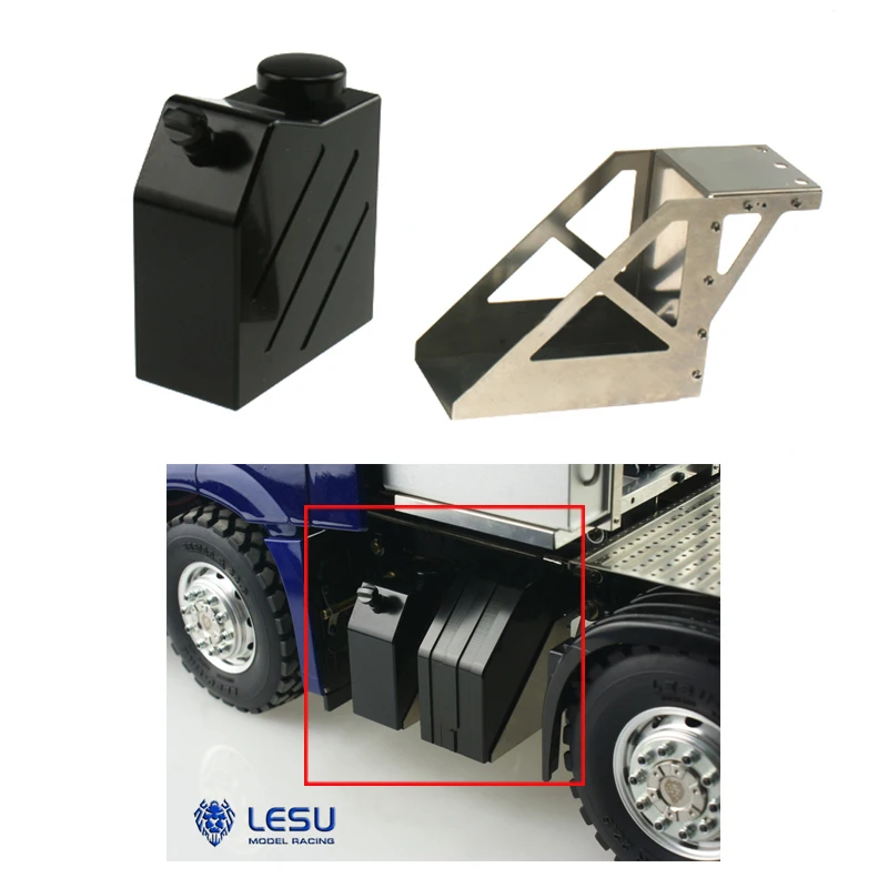 

RC Part 1/14 LESU Urea DEF Metal Tank Model RC Tractor Truck for Tamiyaya DIY Model Parts Toy 1851 TH02336