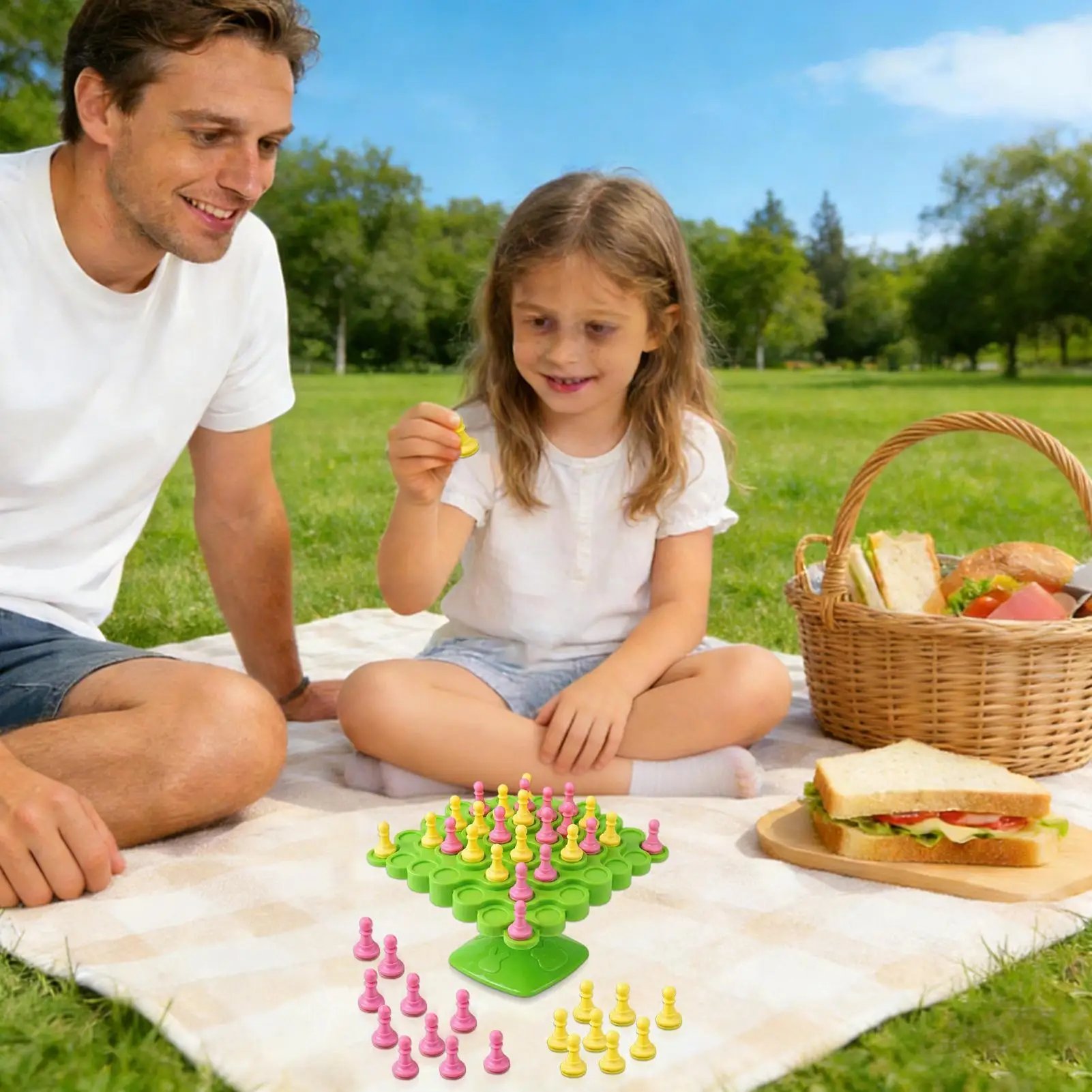 Juguetes de equilibrio, juguete interactivo para padres e hijos, juego de mesa educativo de árbol de equilibrio para chico, niños y niñas, cumpleaños, Navidad, nuevo