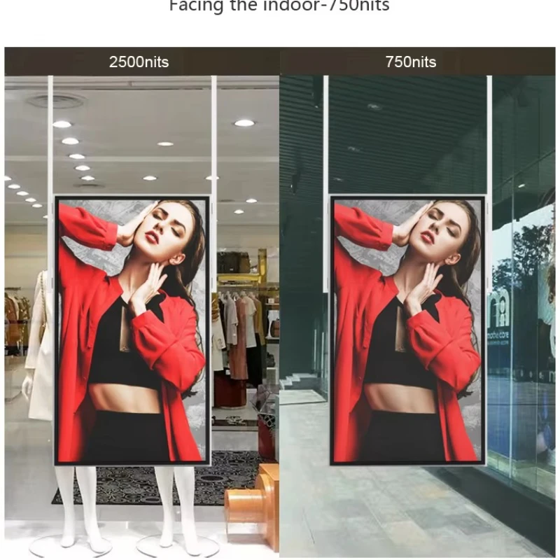 

Advertising Restaurant Wall Mounted High Brightness Window