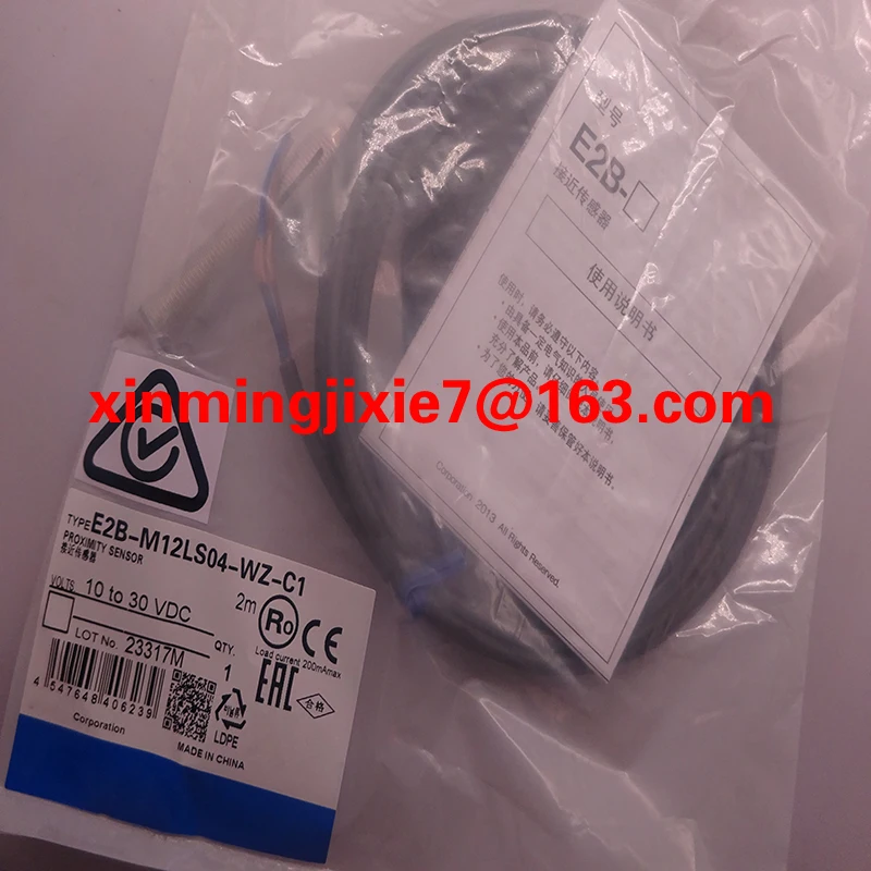 Original  sensor  proximity switch E2B-M12LS04-WZ-C1 E2B-M12LS04-WP-C1 E2B-M12LS04-WP-B1 E2B-M12LS04-WP-B2  quality guarantee
