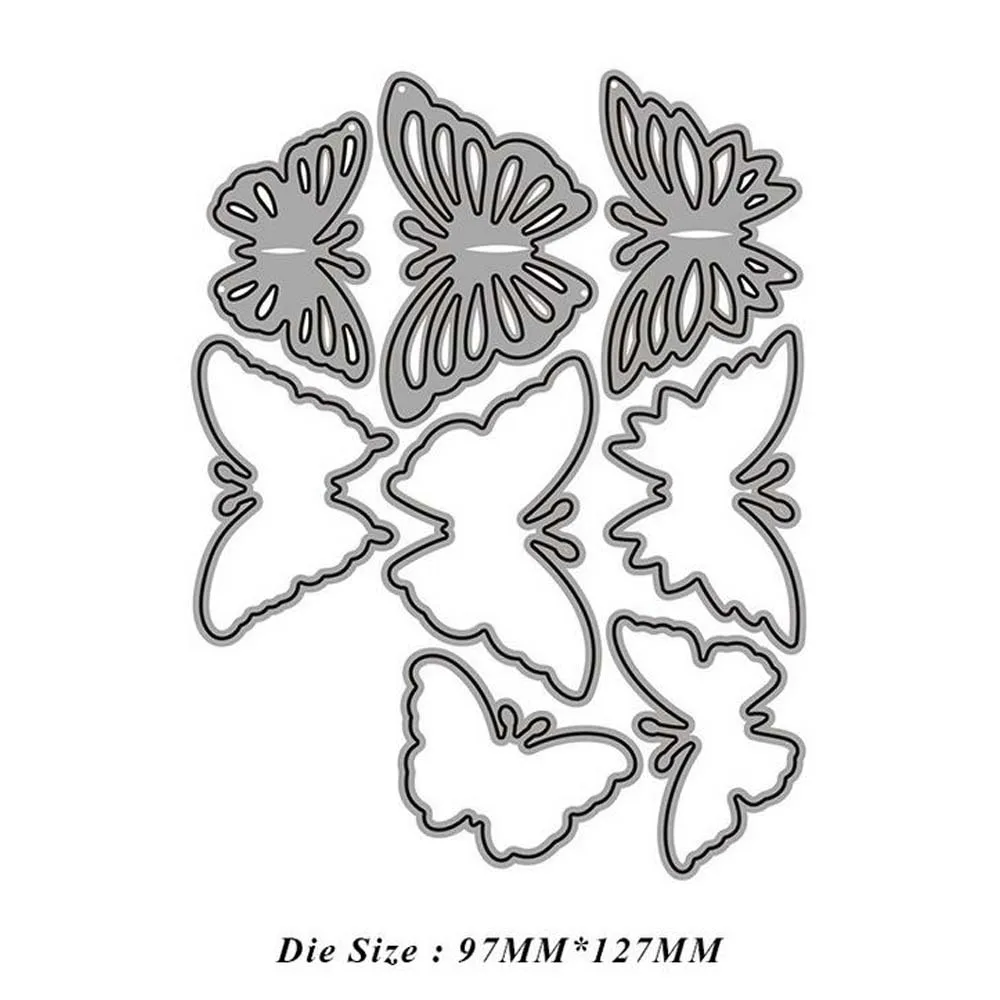 Butterfly Metal Cutting Dies Stencils For DIY Scrapbooking Decorative Embossing Handcraft Die Template