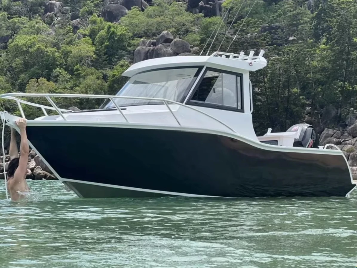 Canada-USA New Design Welding Speed Aluminum Fishing Boat Cruiser with Trailer