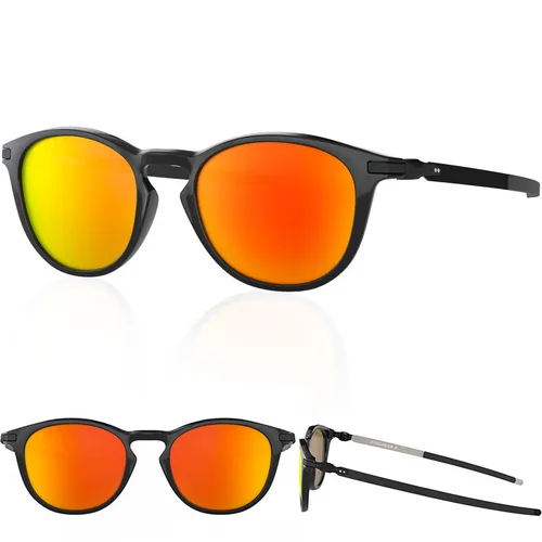 Gafas de sol redondas polarizadas Retro para hombre, Gafas deportivas de conducción de diseñador de marca para hombre y mujer, Gafas de espejo clásicas UV400