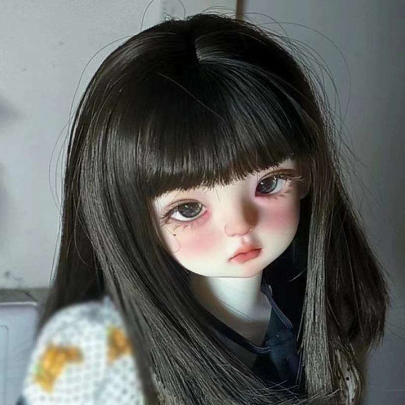 New 1/4 BJD Doll Head With Body No Face up Resin 1/4 BJD Doll Girl NudeDoll Ball Jointed Dolls Without Makeup BJD Toys