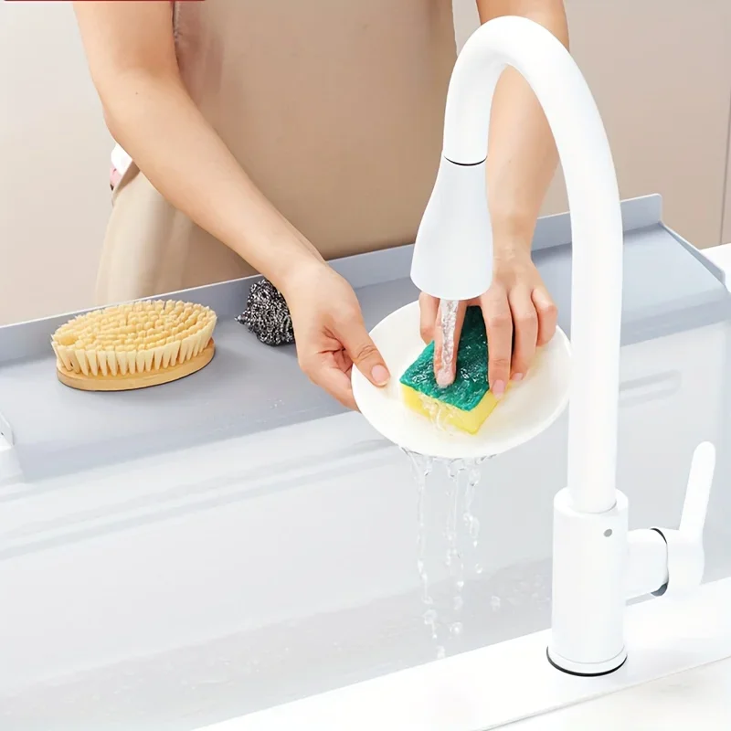 

Silicone water retaining board kitchen water retaining board countertop splash water retaining pad wash basin sink edge