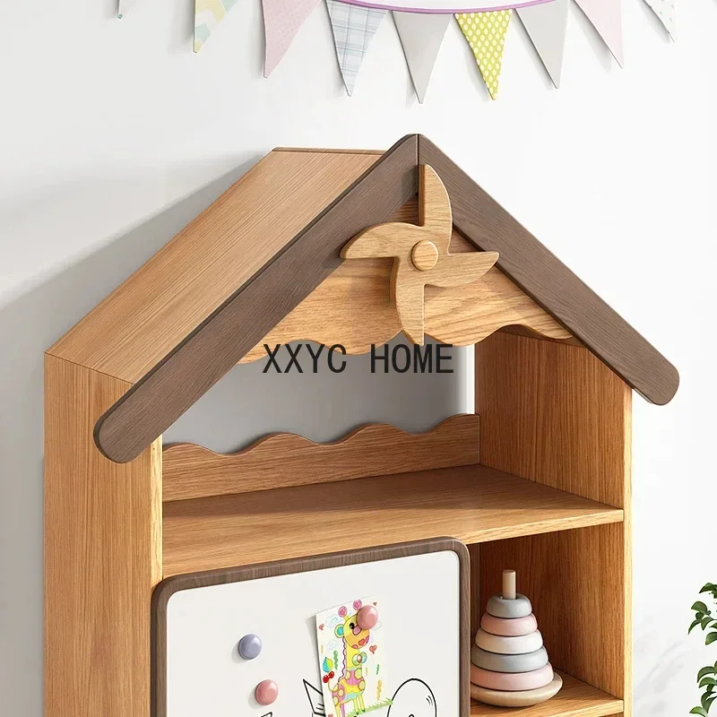 الحد الأدنى من خزانة الدراسة وغرفة النوم في منزل الحكاية الخيالية E0 خزانة السبورة البيضاء لحماية البيئة