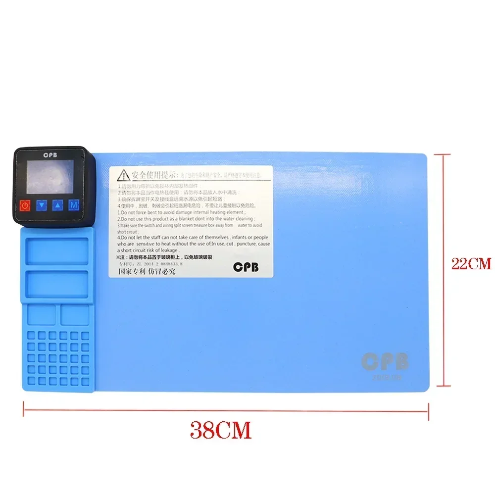 Imagem -04 - Mijing-separador de Tela Lcd para Reparo do Telefone Esteira de Aquecimento Reparo da Tela do Telefone Celular Cpu Mini 300 320 Pro