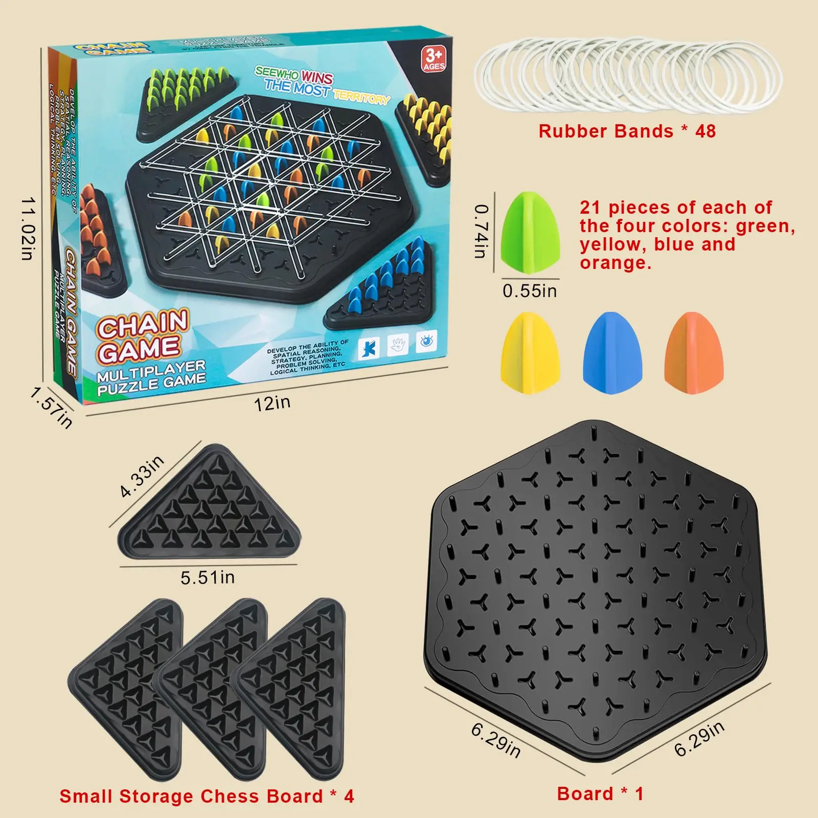 STEM Puzzle Toys para niños de 3 años en adelante, juego de disparos - Juego de mesa de estrategia familiar (2 jugadores)