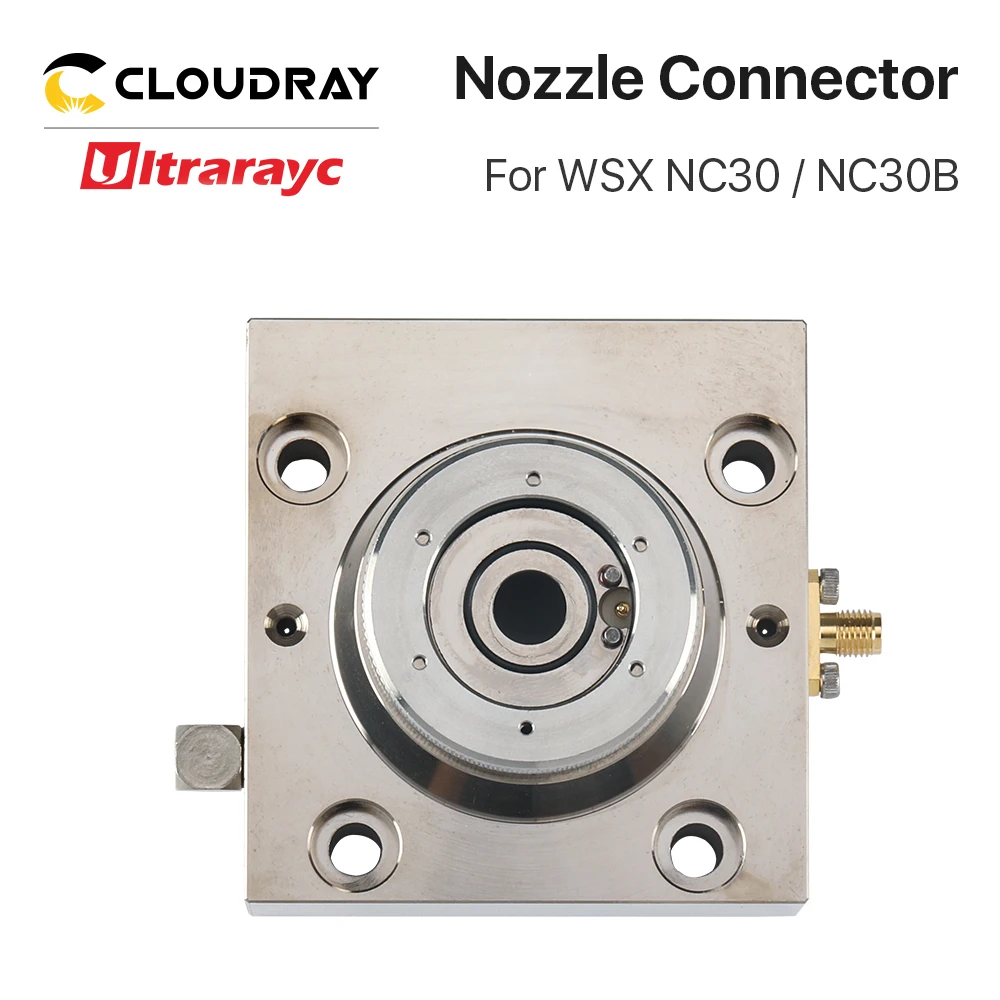 Imagem -05 - Ultrarayc Wsx Fibra Laser Bico Conector Wsx Capacitivo Sensor de Cerâmica Titular para Wsx Nc30 Nc30b Cabeça do Laser Parte Corte Metal