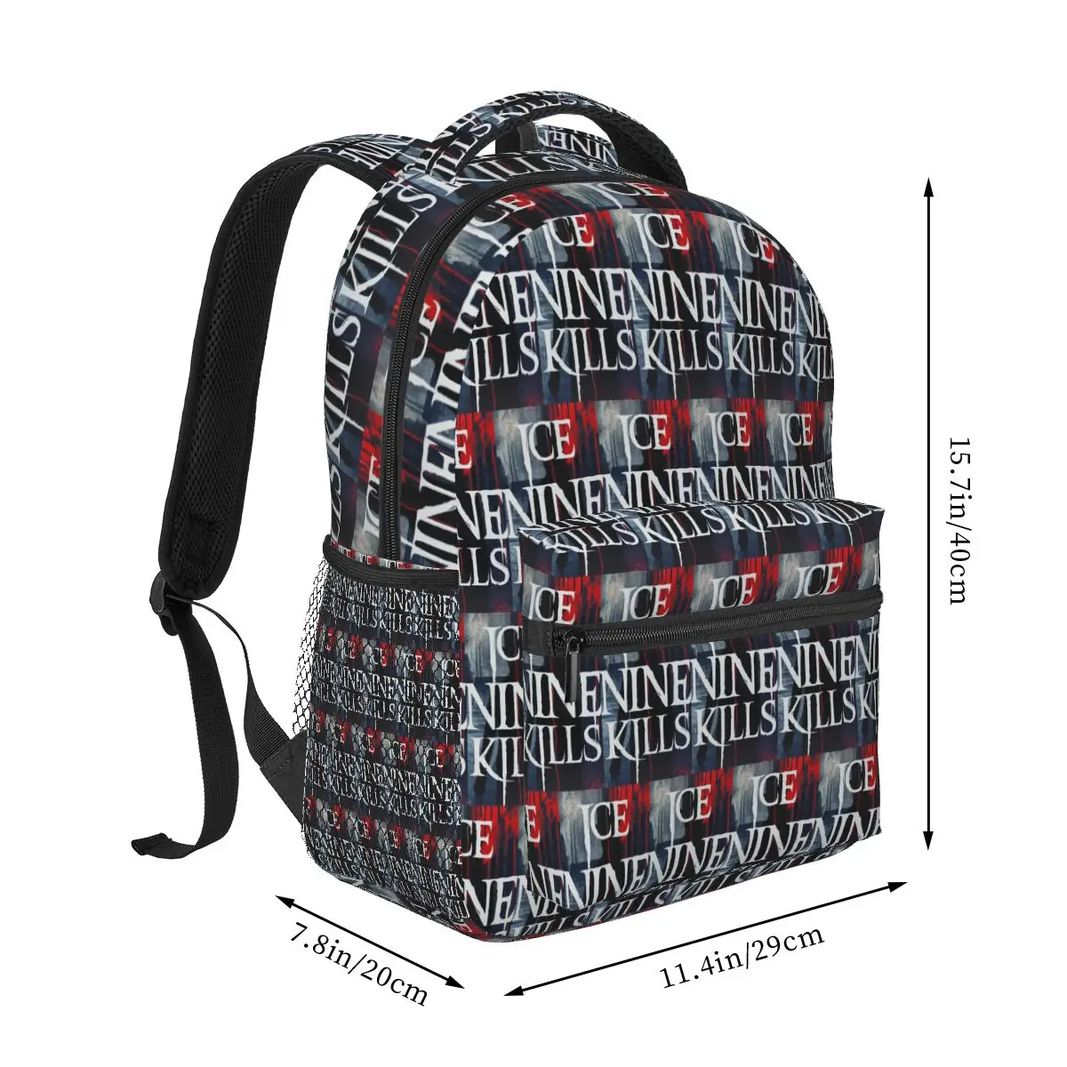 Band Ice Nine Kills Backpack Student Boys Girls BookBag Children School Bag Computer Shoulder Bags for Men Women