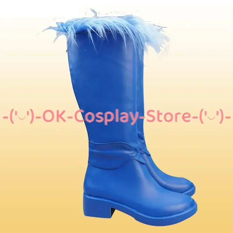 [Angepasst] Rimuru Tempest Cosplay Schuhe Anime Roleplay Requisiten Halloween Karneval Urlaub Party PU Leder Stiefel