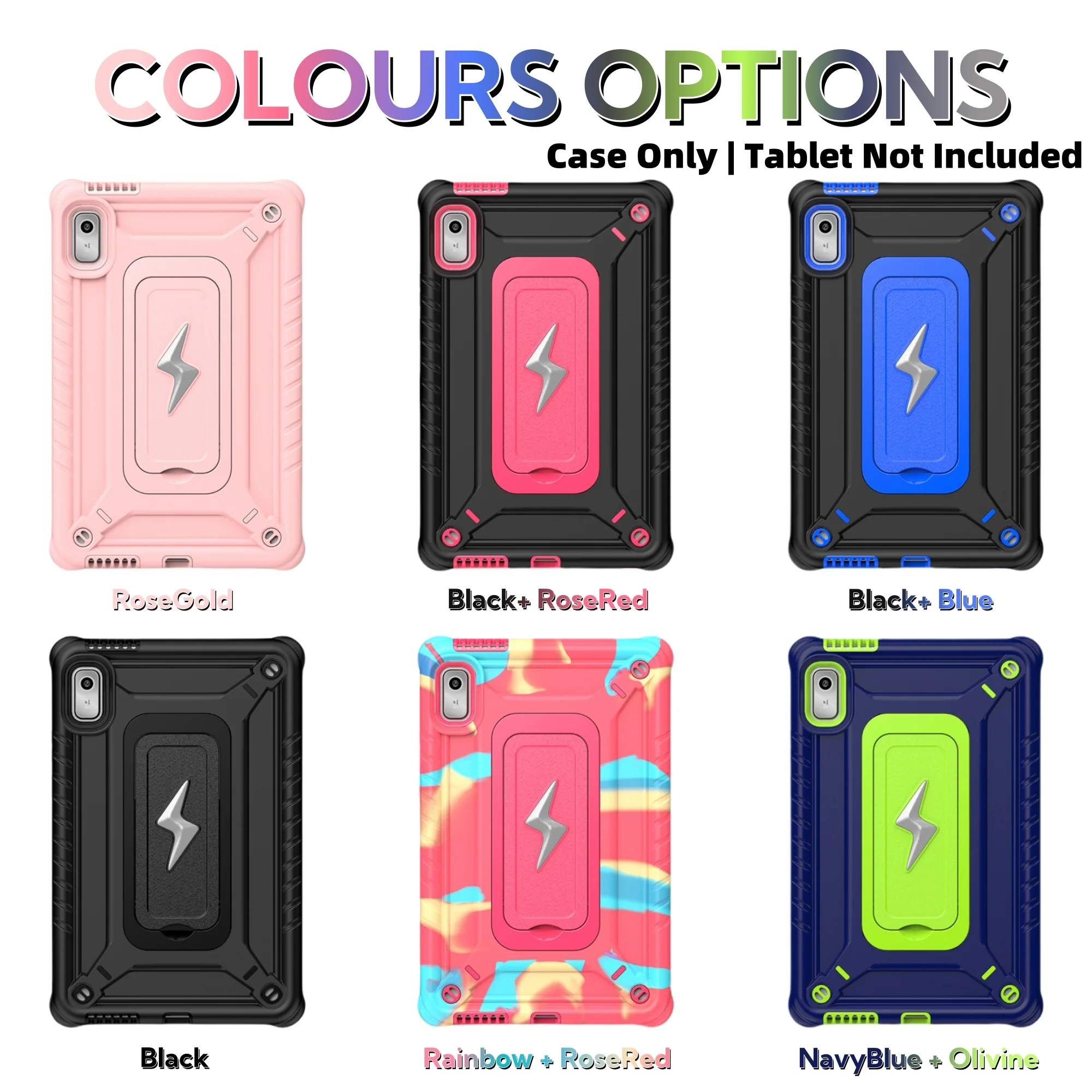 

Чехол для Lenovo Tab M9 2024/2023 (TB-310FU/310FX) с усиленной защитой от ударов, устойчивой подставкой и плечевым ремнем