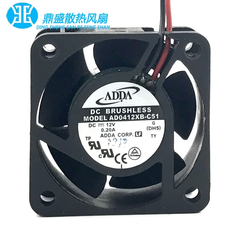 1pcs * AD0412XB-C51 ORIGINAL NEW COOLING FAN 12V 0.20A 4020 40*40*20mm RADIATOR