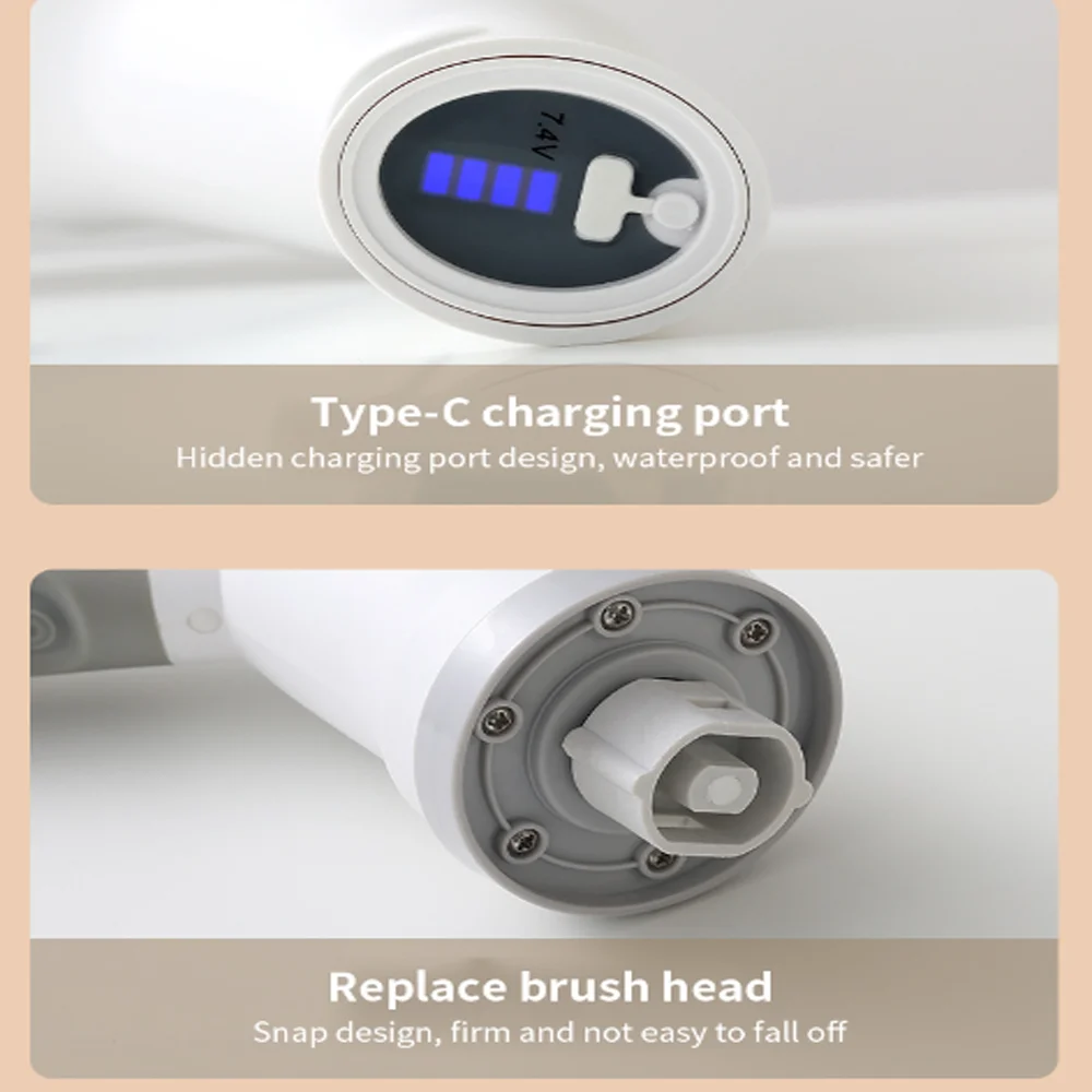 Щетка для ванной комнаты, кухонные чистящие средства, электрическая вращающаяся щетка, щетка для чистки, многофункциональная бытовая проволочная щетка