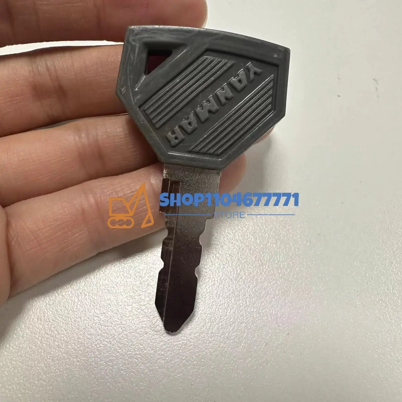 10 шт. 52160 Ключ зажигания 198360 -52160 для машин Yanmar, экскаватор, грейдер, демпфер SC2400 SC2450 EX2900, трактор John Deere