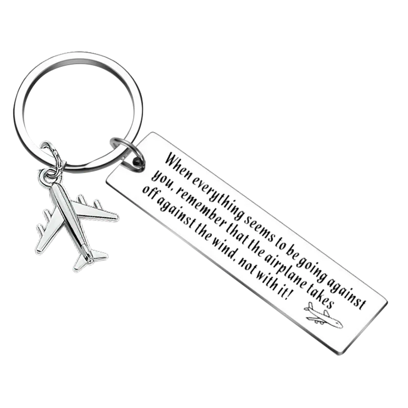 Inspirational Keychain Pendant Best Friend Motivational Key Chain BFF Brother Boyfriend Gift Daughter in Law Gift