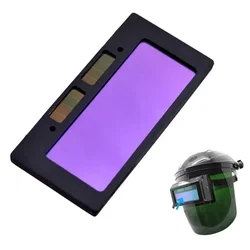 108x50x5.2mm Cartridge 89x30mm Viewable 4-1/4 X 2-Inch Solar Auto Darkening Welding Lens Helmet Filter Shade 3-11 Cover