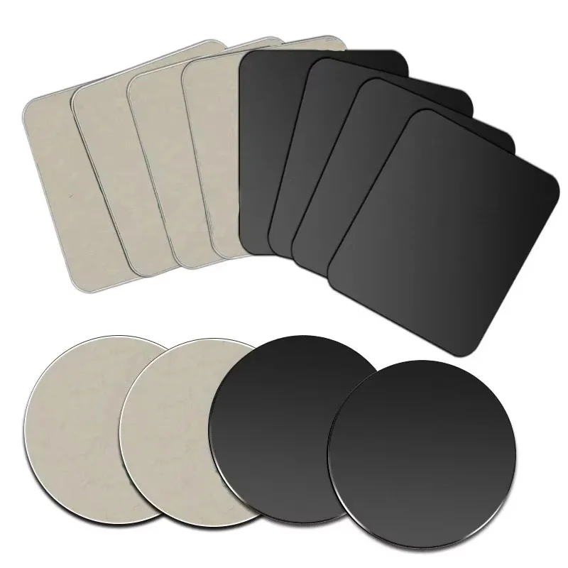 Magnetische Metallplatte Auto-Smartphone-Halterung Universelle Eisenblech-Scheibe Aufkleber Handy-Magnetständer für iPhone Xiaomi Huawei
