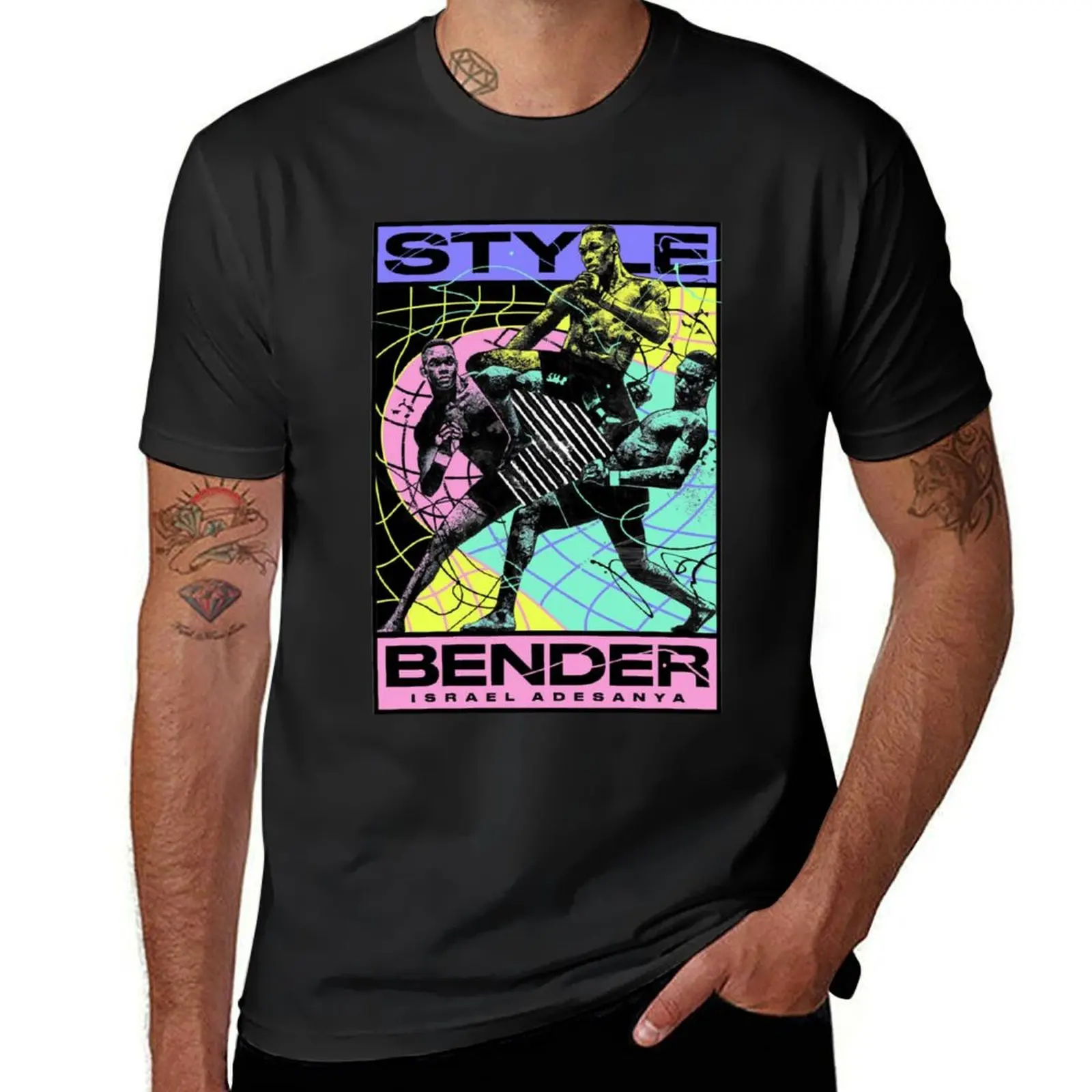 Style Bender T-Shirt customizeds korean fashion sweat plus sizes mens graphic t-shirts pack