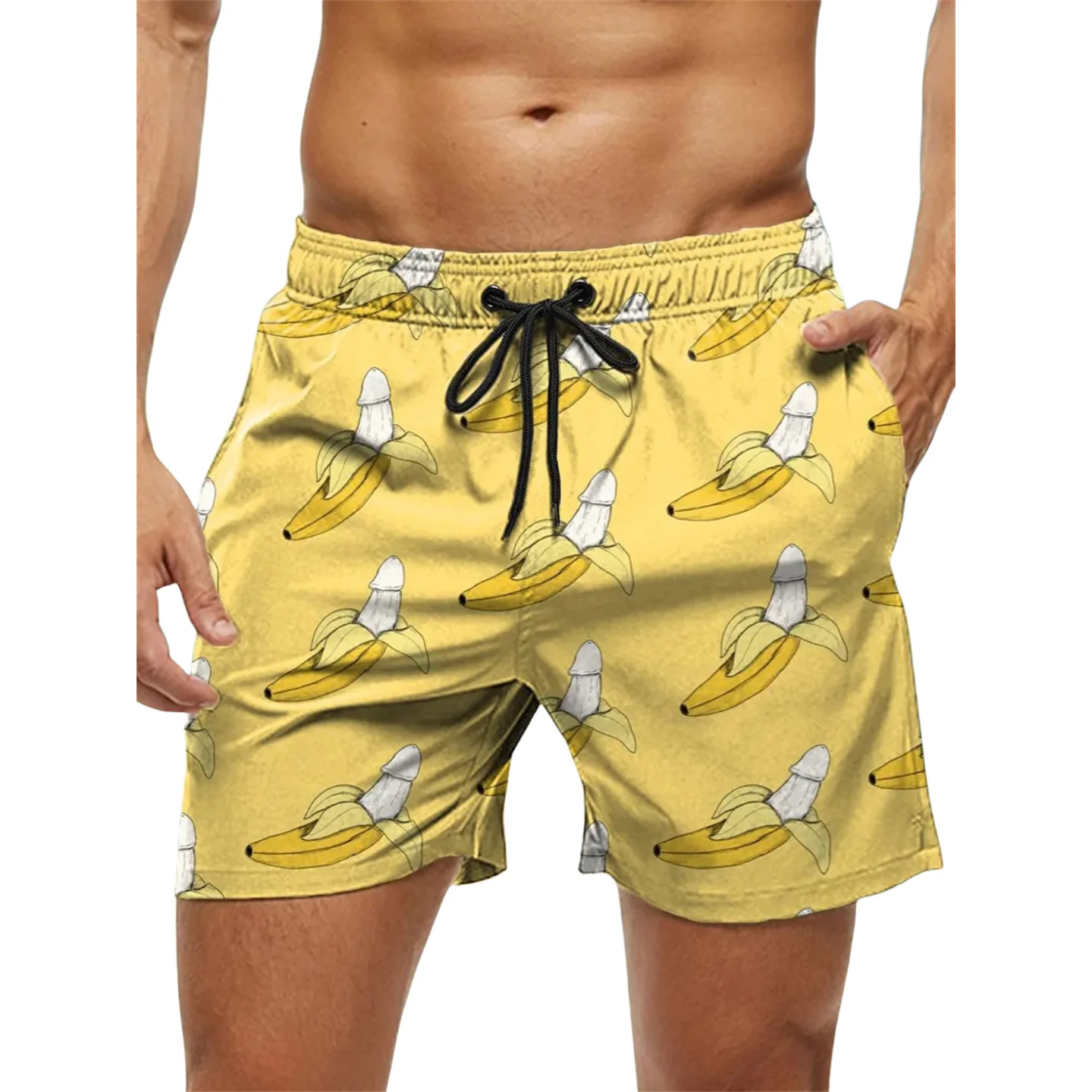 

Fashion Men's Shorts 3D Floral Print Beach Shorts Quick Dry Outdoor Leisure Sports Shorts Swimwear Men's Hawaiian Swim Trunks