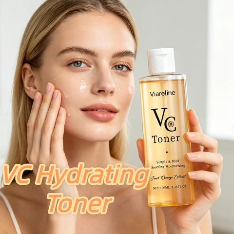 VC Hydrating Toner,Radiance Boosting & Fading Dullness,Triple-Action Oil-Free Plumping,Sun Damage Defense & AntiPhotoaging,Instant Absorption & Zero Sticky Residue,The Ultimate Glow Enhancing Makeup Prep,Vegan & Cruelty Free Certified
