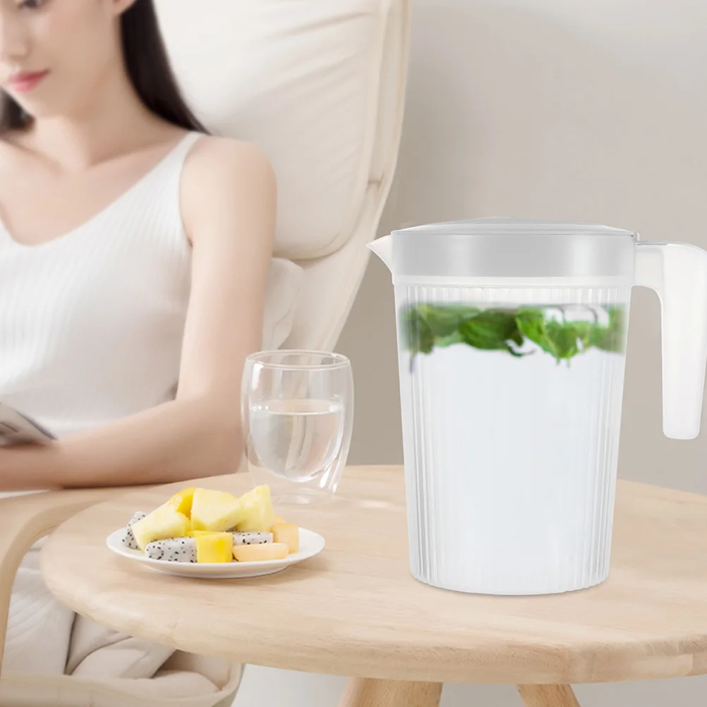 

Large Capacity Cold Water Jug Ice Tea Pitcher Juice with Lid Can Iced for Fridge Pitchers Beverage