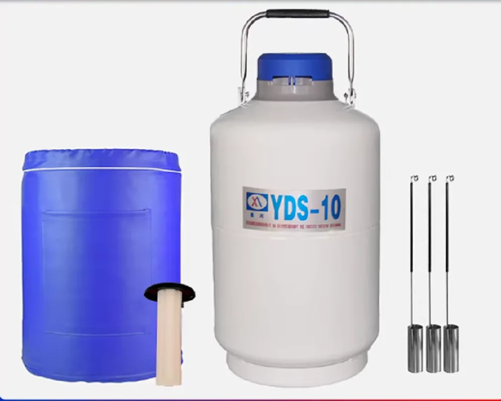 20L Liquid Nitrogen Storage Tank Static Cryogenic Container with Sleeve High quality NE