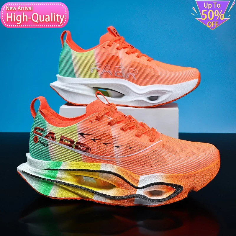 Hot Selling Summer Low Cut Mens Womens Sports Shoes Shock-absorbing Marathon Running Shoes Foot Protection Support Walking Shoes