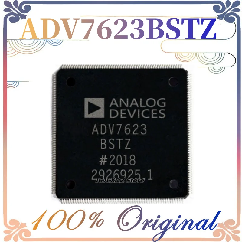 1pcs/lot New Original ADV7623BSTZ ADV7623 ADV7623 BSTZ QFP-144 Chipset In Stock