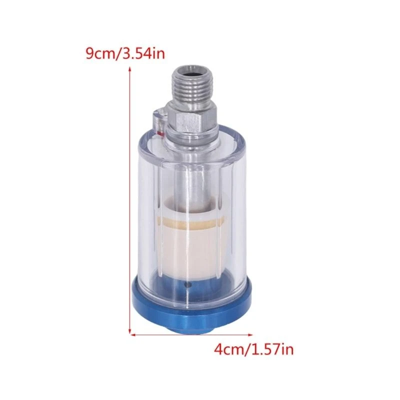 Filtri della trappola acqua Separatori acqua olio con filo da 1/4 pollici per HVLP LVLP C7AC
