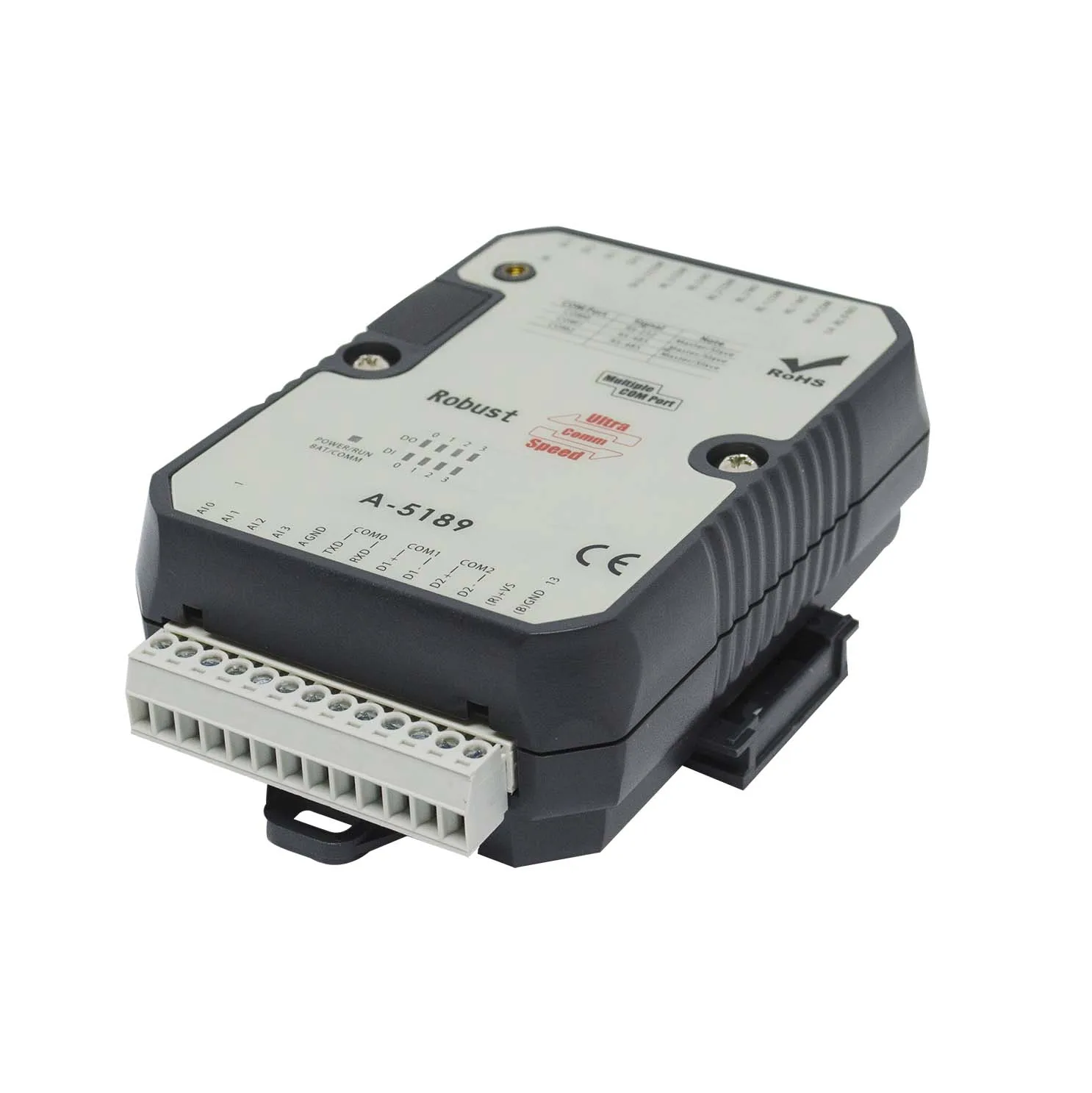 Mini controlador PLC con protocolo 4DI 4DO(relé) 4AI(0-10V) RS-485 Puerto Comm Modbus RTU (A-5189)*
