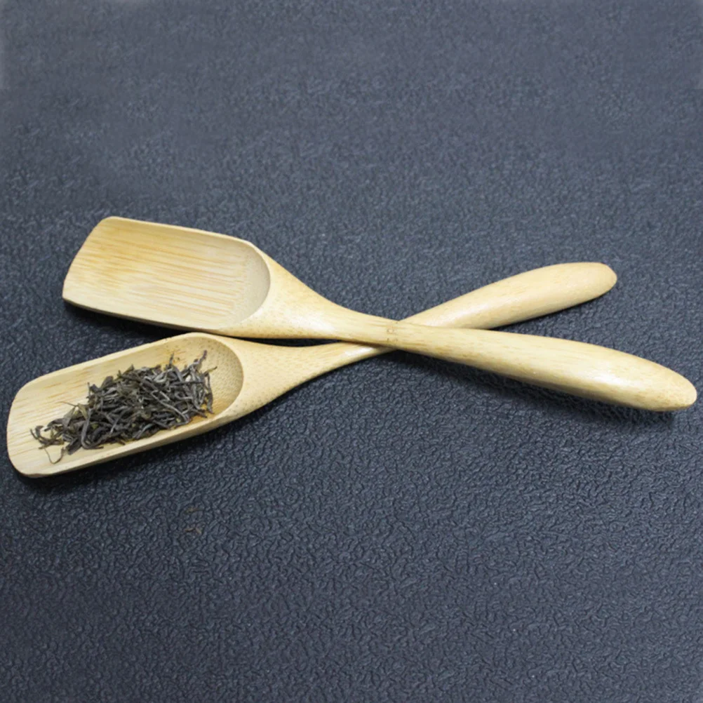 

Bamboo Tea Spoon Shovel Lightweight Eco-Friendly Perfect Afternoon Tea Companion Easy Clean Ergonomic Design Teaware Fittings