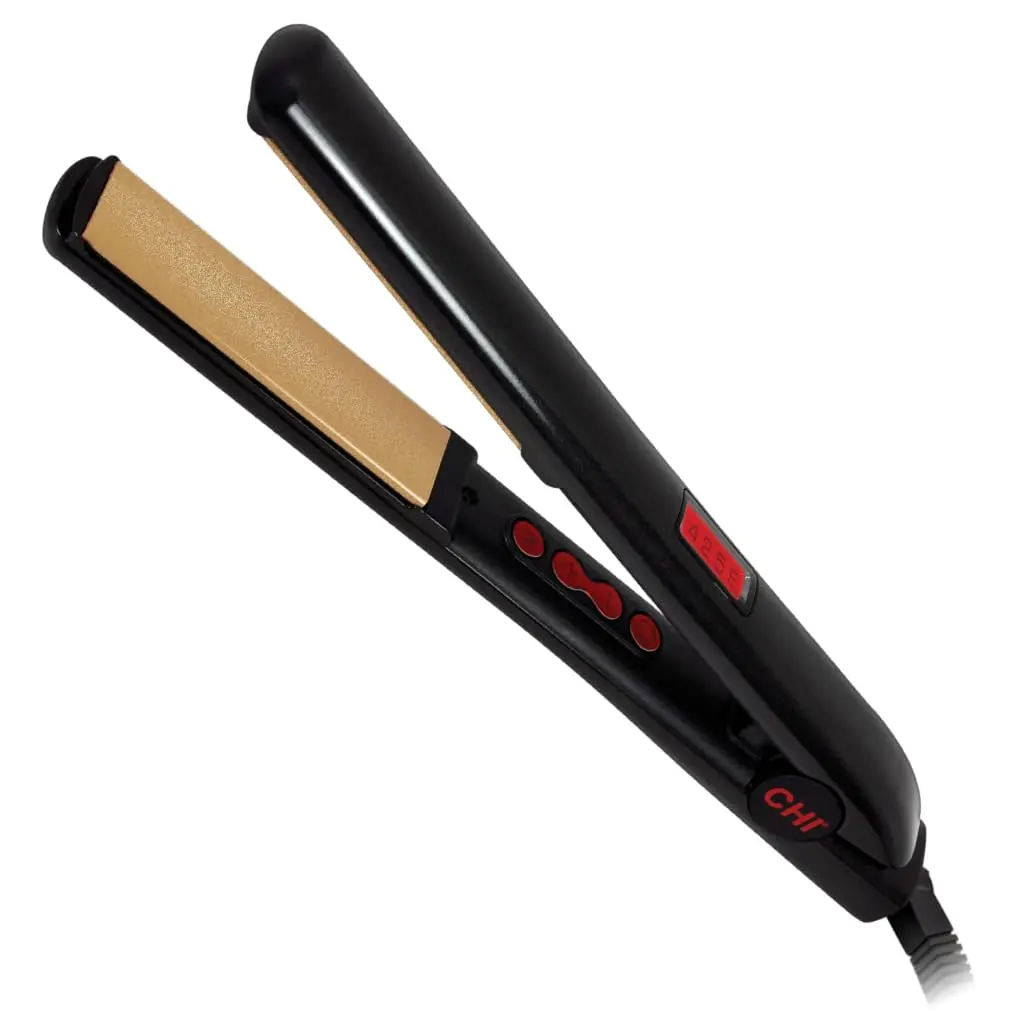 

1-Inch Flat Iron with Digital Temperature Control, Fast Heat-Up for Frizz-Free Shine, Dual Voltage