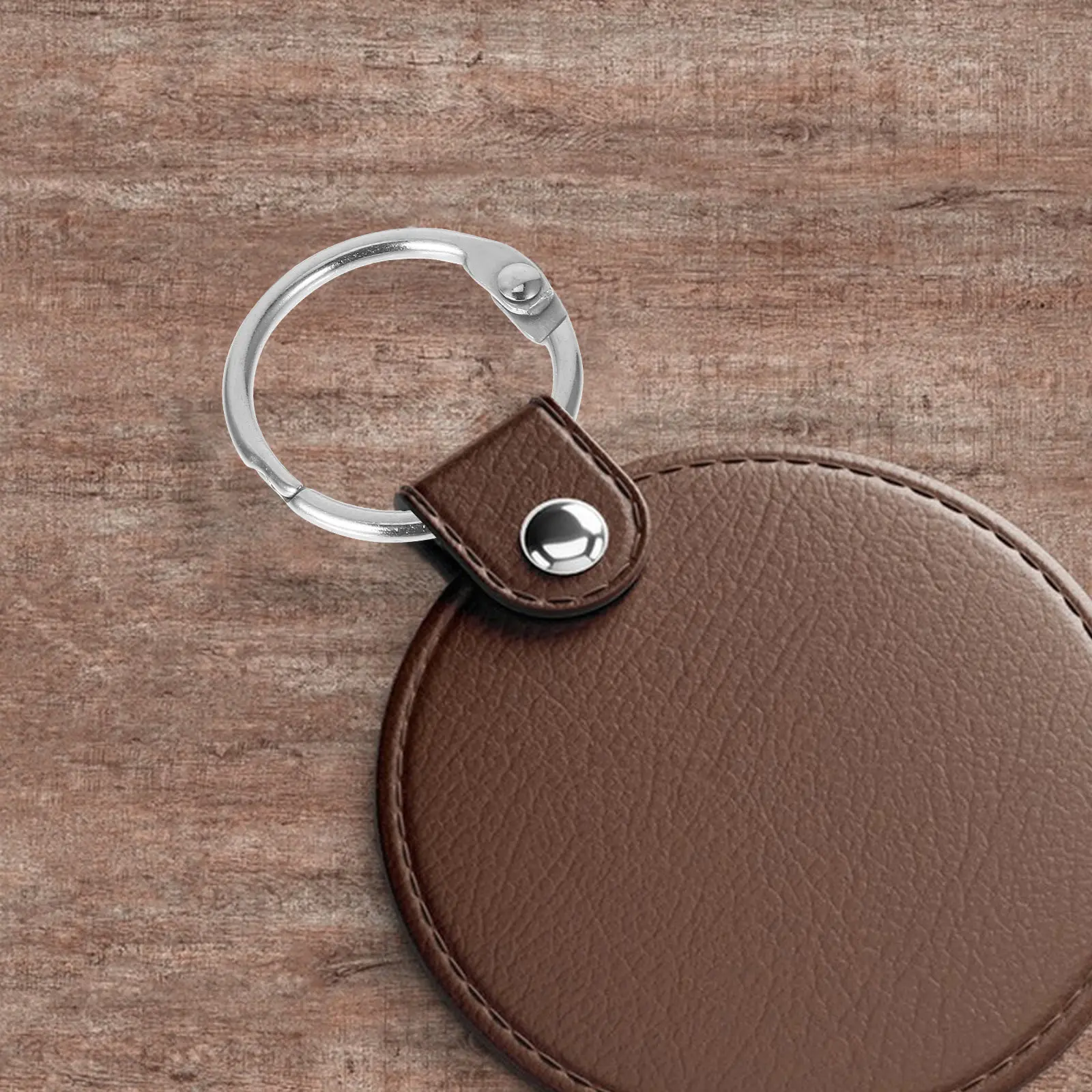 20Pcs Secure Easy Open Metal Binder Rings Stainless Steel for Index Cards Flashcards Scrapbook Loose Leaf Paper Keychain Binding