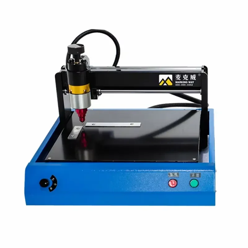 2015 3020 Working Size Metal Letter Coding Machine Stainless Steel Nameplate Dot Pin Marking Engraving Equipment 220V EU