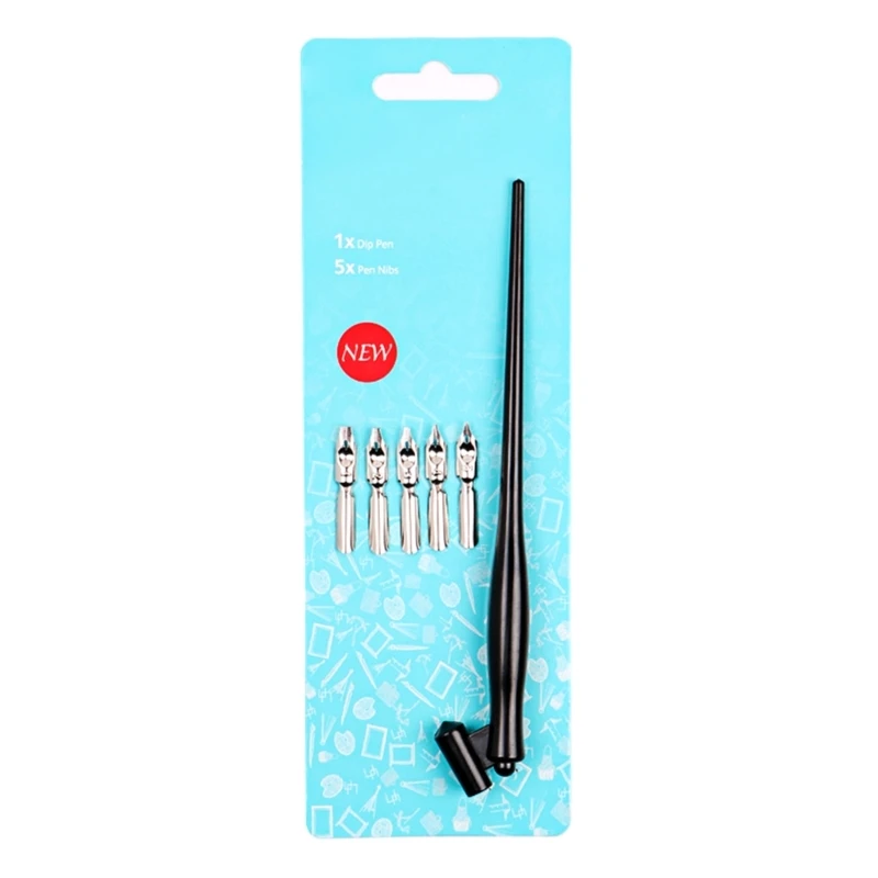 31BA Unique Plastic Dip Pen Refill Able Design For Creative Projects