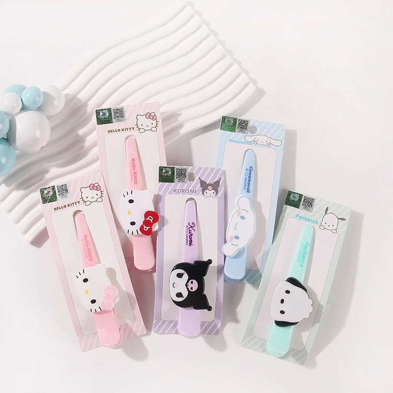 1/2pcs Sanrio Hello Kitty Hairpin Cute Cartoon Duckbill Clip KT Cat Barrettes Side Bangs Clips For Girls Lovely Hair Accessories