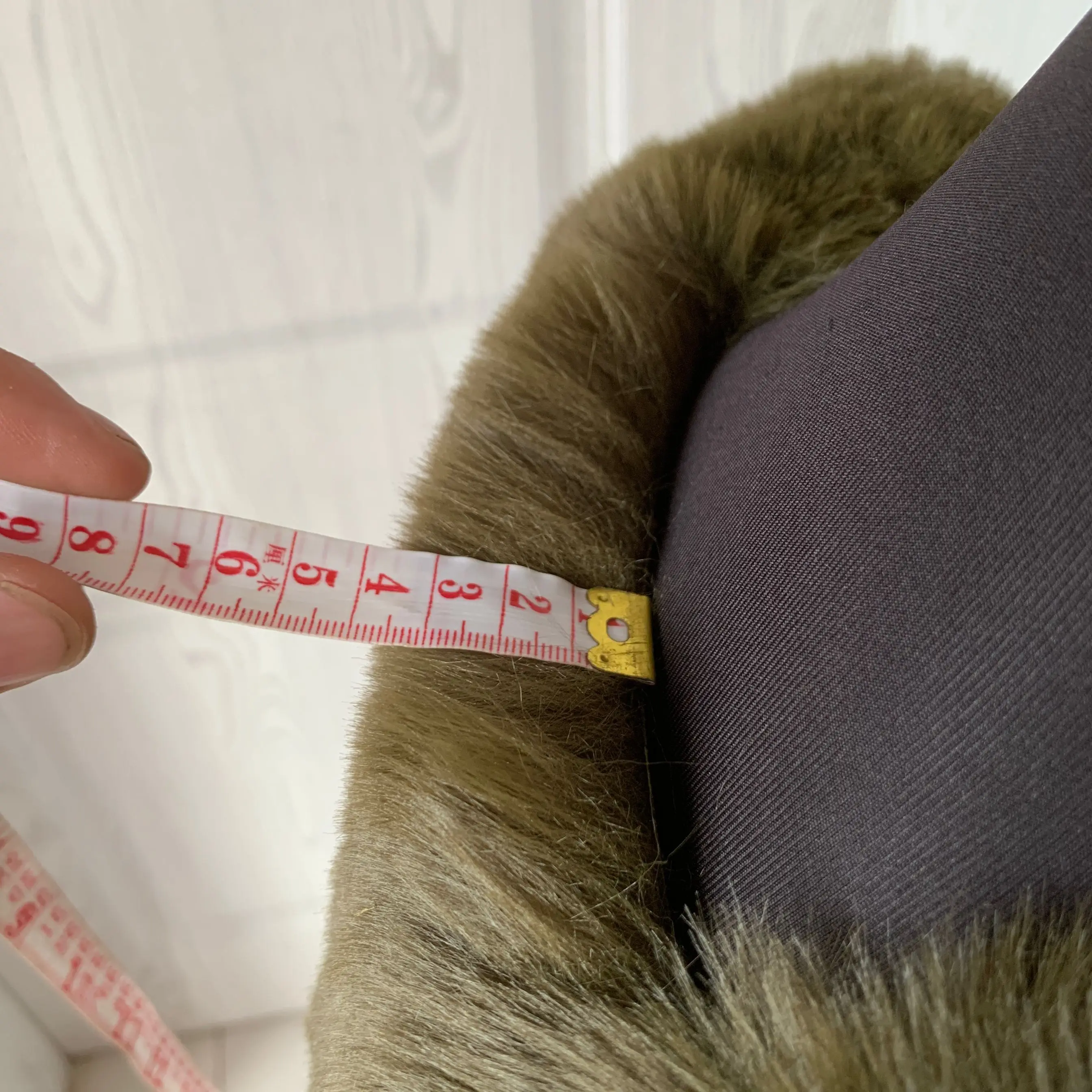 Damen Mode Kunstpelzmantel Super Angesagter Herbst Winter Kurzer Kunstfuchspelz Flauschige Jacke Hochwertig 7XL Damen Pelzmäntel – Detail 34