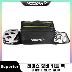 NOOYAH Gym Bag Multifunction Race Equipment Kit Bag Bike Helmet Bag Shoes Storage Bag Fitness Bicycle Accessories Shoulder Pack