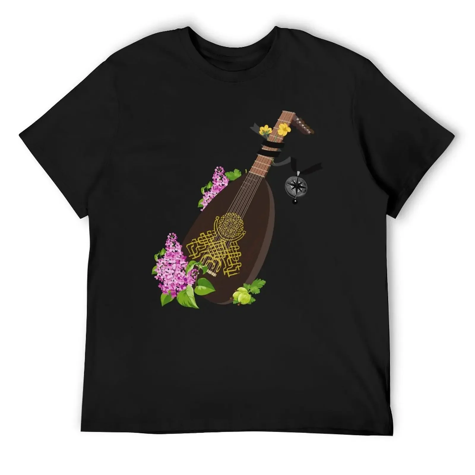 

Lute, Lilac and Gooseberries T-Shirt anime tshirt Aesthetic clothing funny costumes anime shirts men