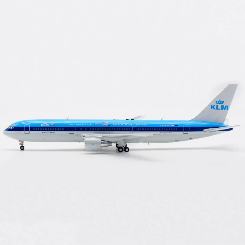 1/200 Scale Inflight KLM B767-300ER PH-BZF Alloy Die-cast Passenger Aircraft Model Collectible Toy Gift